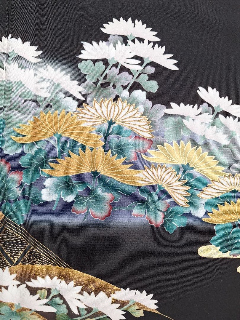 着物リメイクワンピース3698