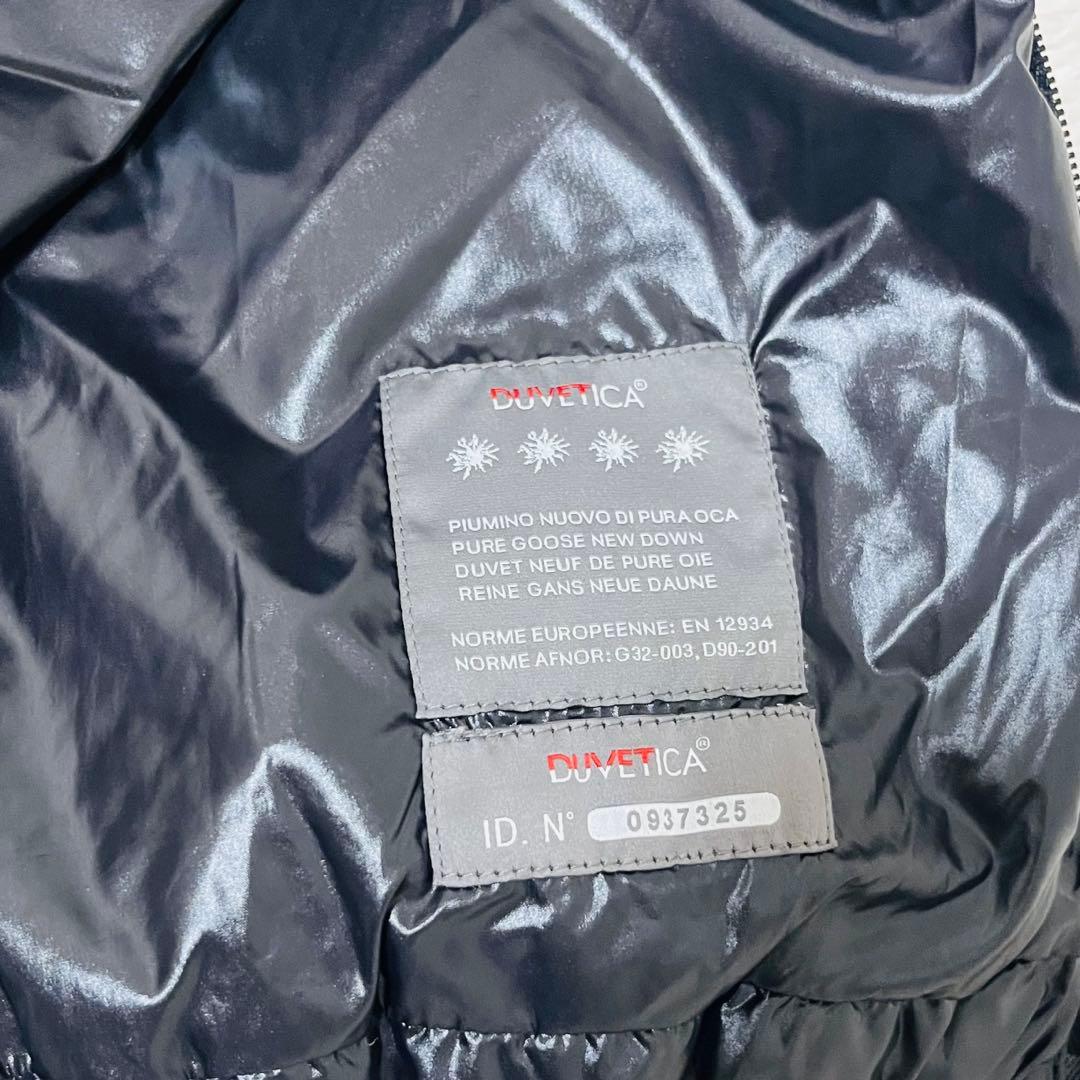 【美品】DUVETICA デュベティカ ダウン ベスト ファー 38 2way