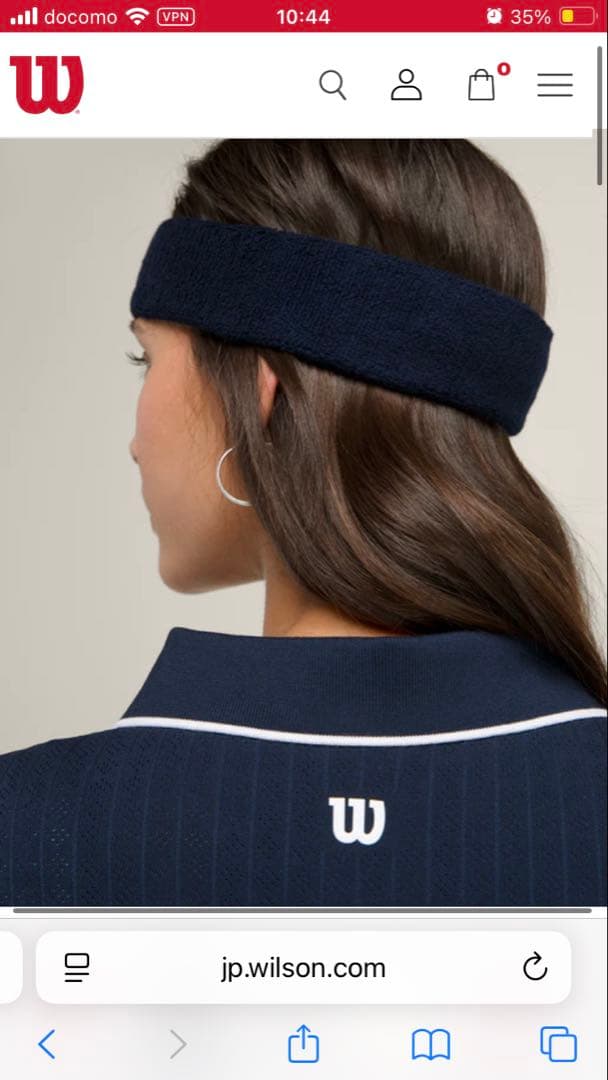 ウィルソン　センターコート ポロ