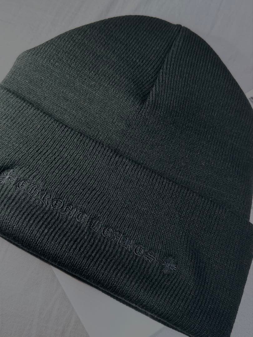 新品　インボイス　クロムハーツ　CH ロゴ　ニット帽　ビーニー