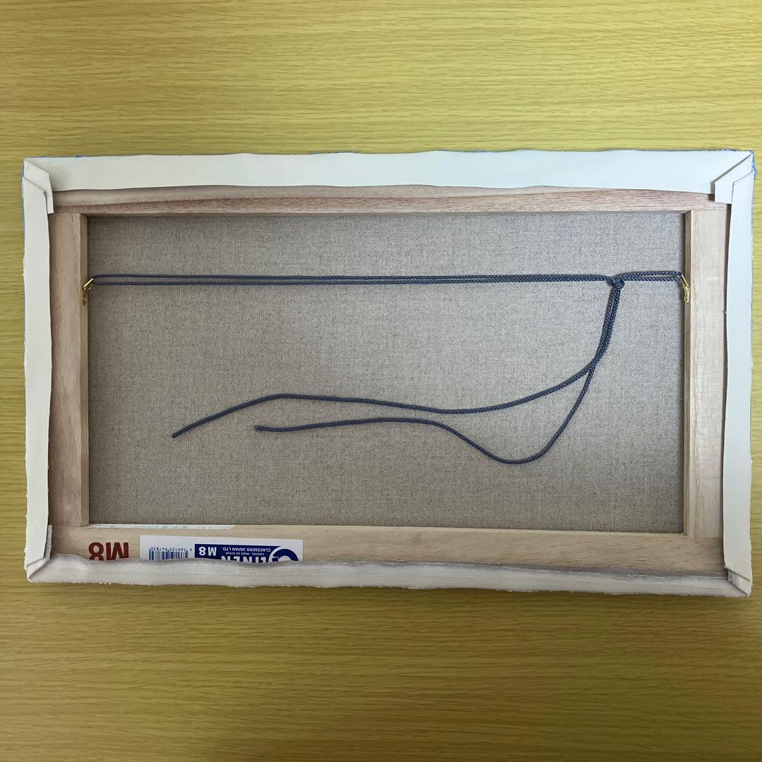 絵画　アクリル画　原画　海　癒し　風景画　テクスチャーアート　一点物　Ｓ.Ｉ