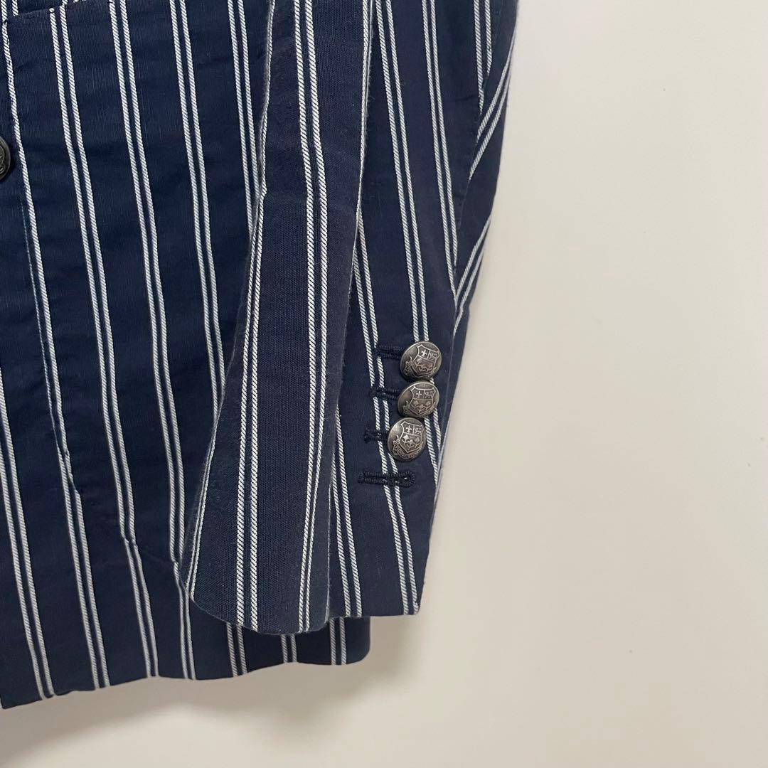 STILE LATINO コットンリネン ダブルジャケット LEO サイズ42