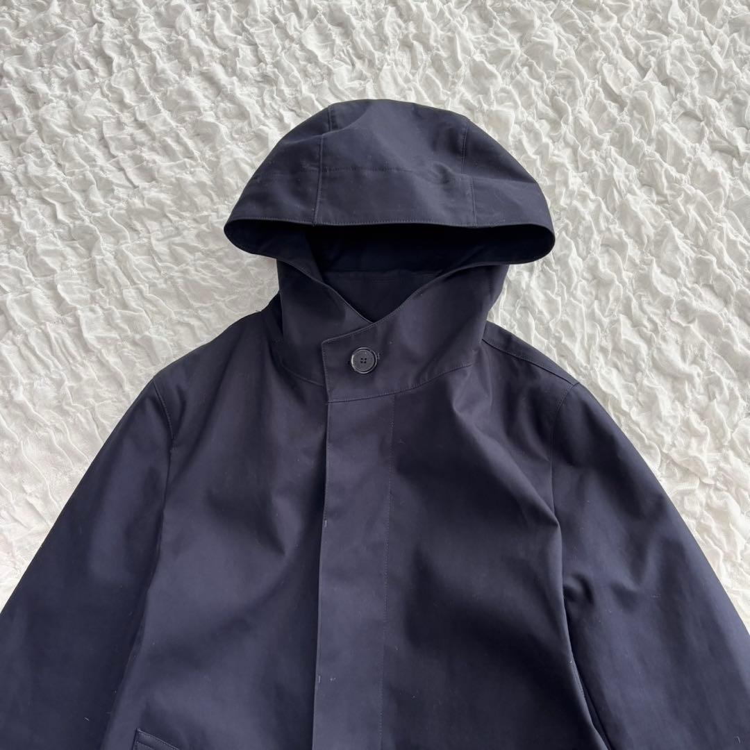 【1度着用のみ美品】 マッキントッシュフィロソフィー フード付トレンチコート