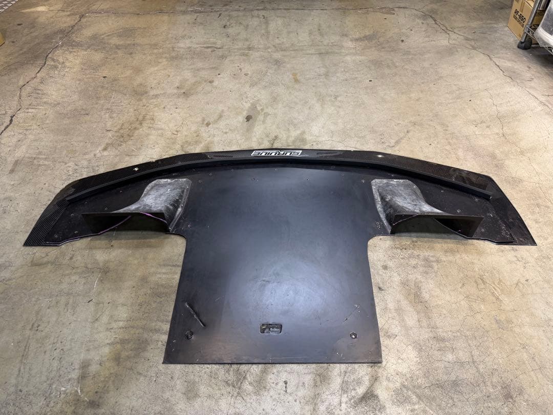 カーショップグロウ フロントアンダーパネルカーボン&CF Labアップスイープ