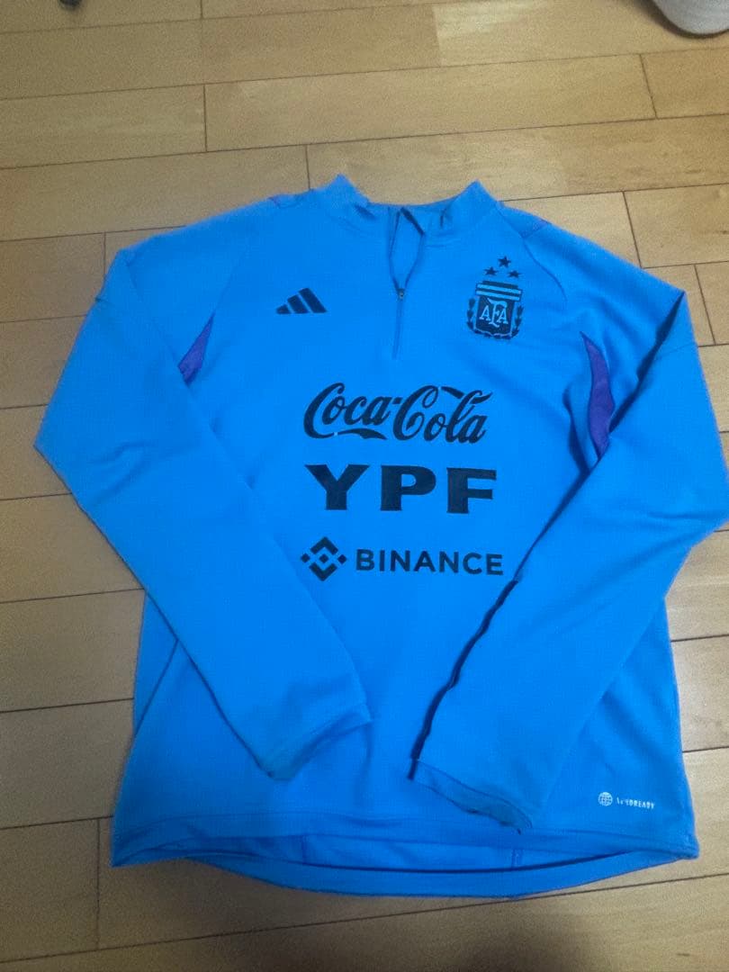 アルゼンチン代表 トレーニングトップ カタールW杯 優勝モデル M