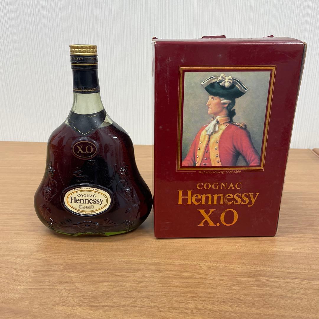 Hennessy X.O. ブランデー 箱付き