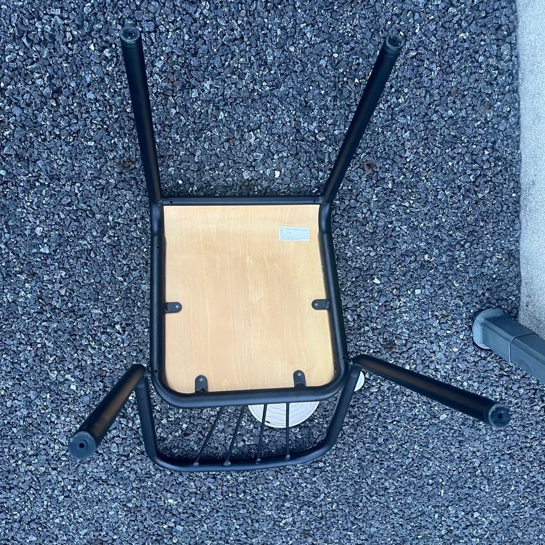 【良品】クラッシュゲート 関家具 ダイニングチェア