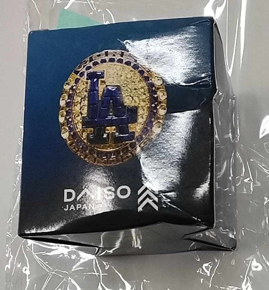 箱に痛み 大谷翔平 チャンピオンリング ドジャースタジアム限定 8/6