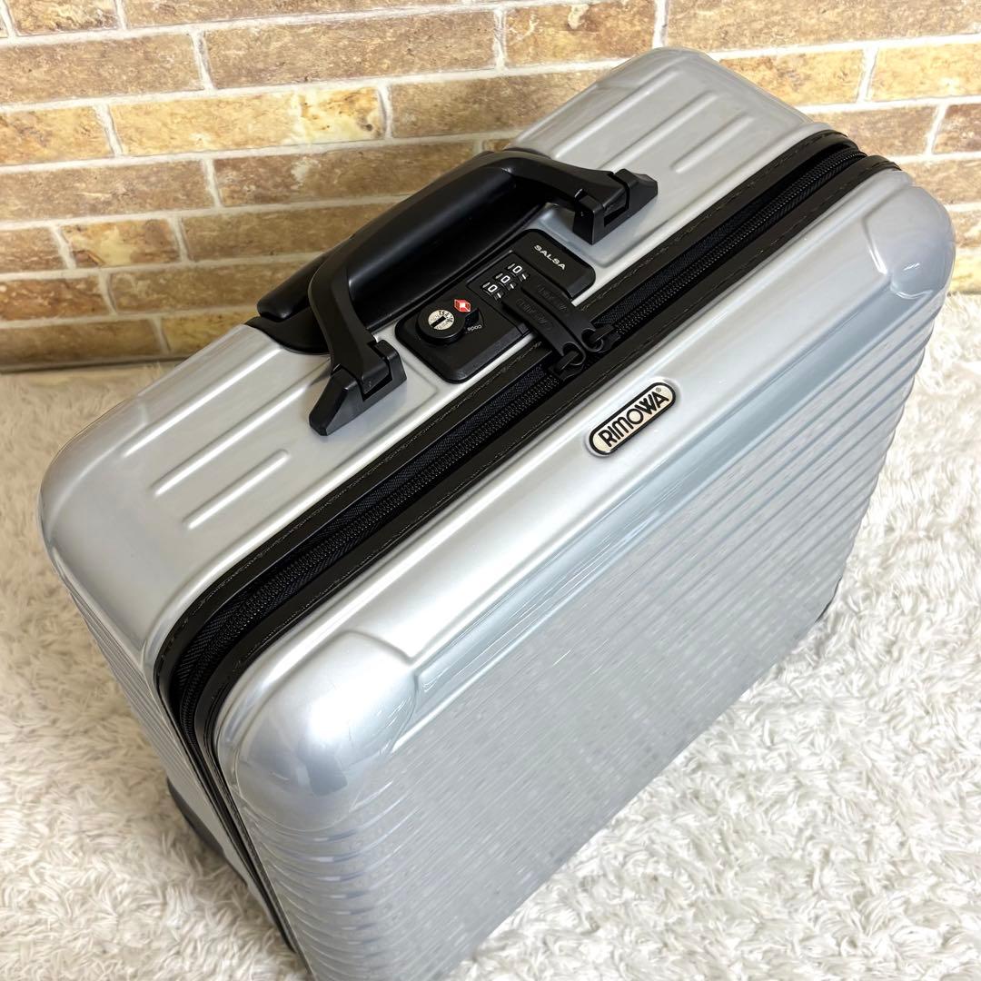 【美品】 リモワ サルサ スーツケース ビジネストローリー 2輪 25L 希少品