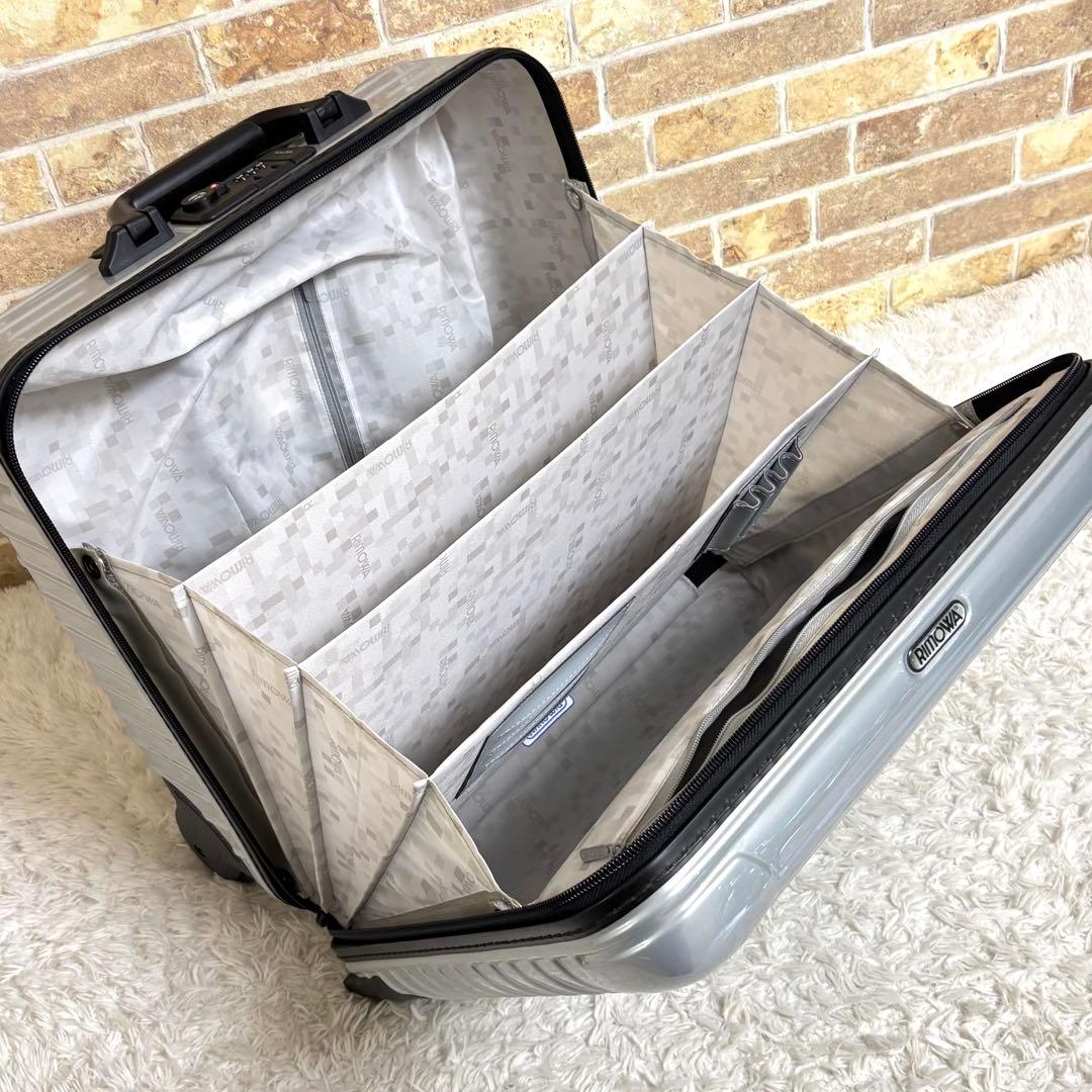 【美品】 リモワ サルサ スーツケース ビジネストローリー 2輪 25L 希少品