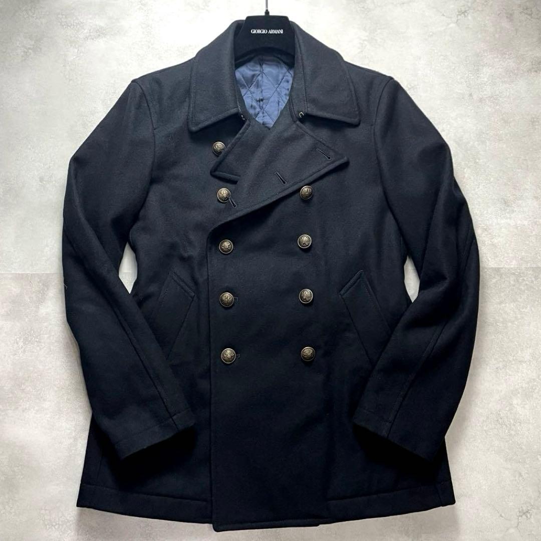 d*s様 【極上の肌触り】ポールスミス ピーコート カシミヤ メタルボタン 美品