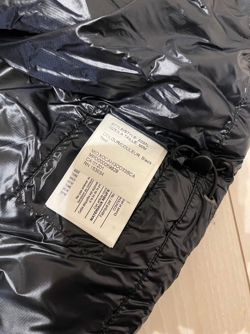 最終価格　新品未使用タグ付き   ブラック ダウンベスト