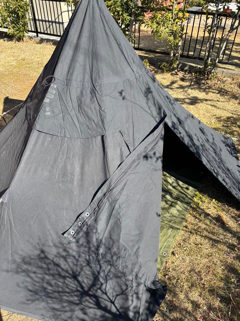 ポーランド軍幕　サイズ③【チャック加工済】