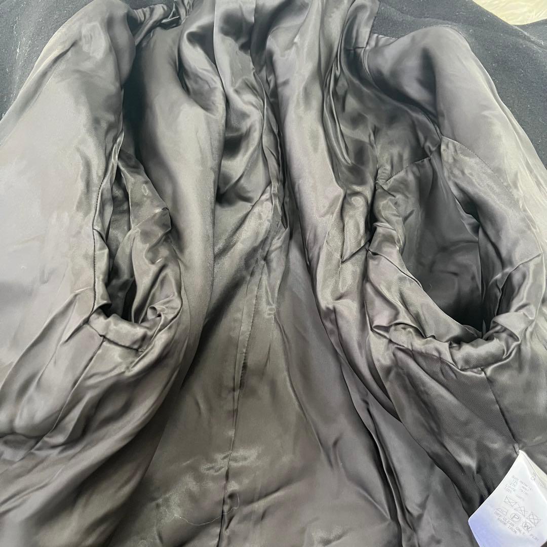 ★希少サイズ★23区 ダブルクロス スタンドカラーコート 2XL ビッグサイズ