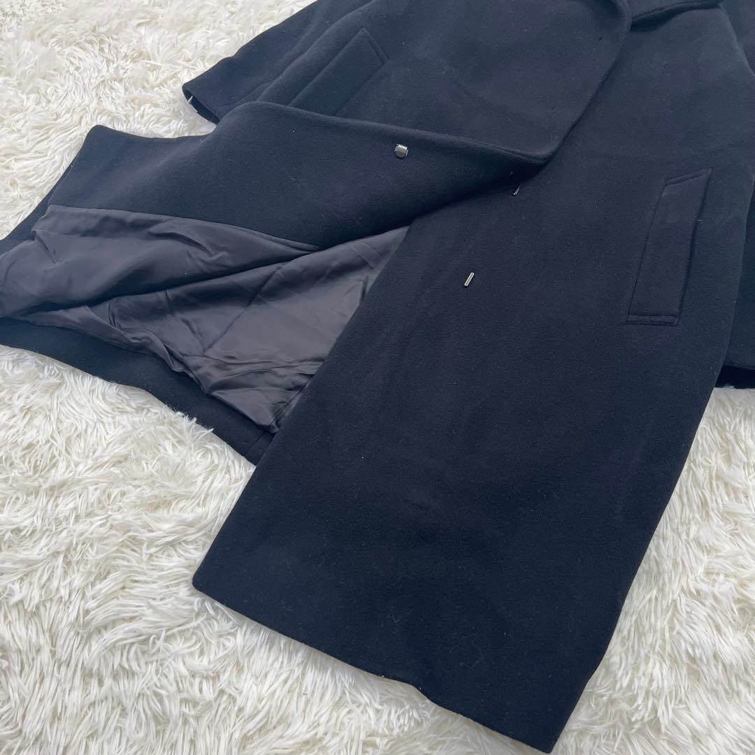 ★希少サイズ★23区 ダブルクロス スタンドカラーコート 2XL ビッグサイズ