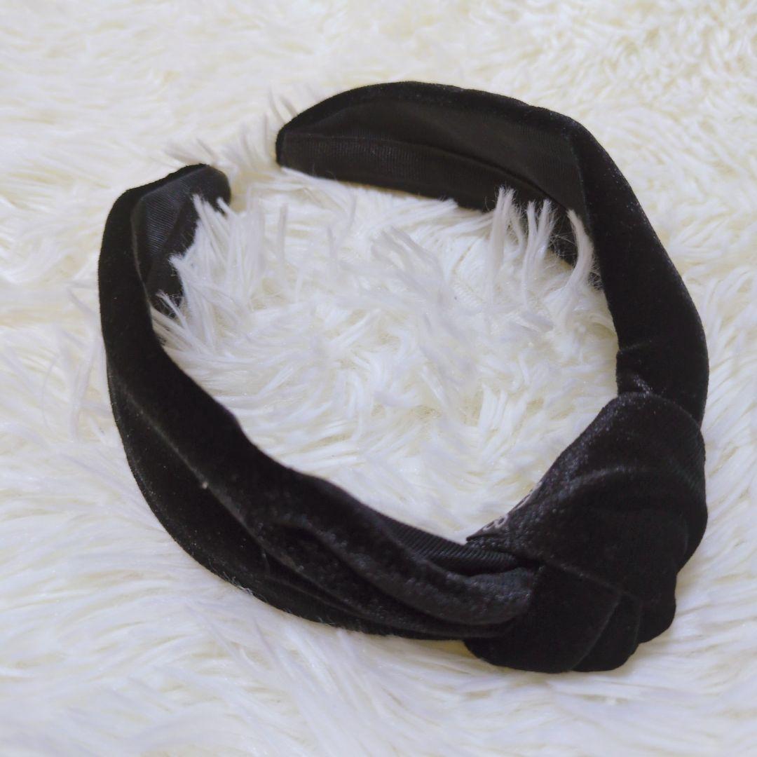 【美品】ジェニファーオーレット ベロア カチューシャ ベルベット　ターバン