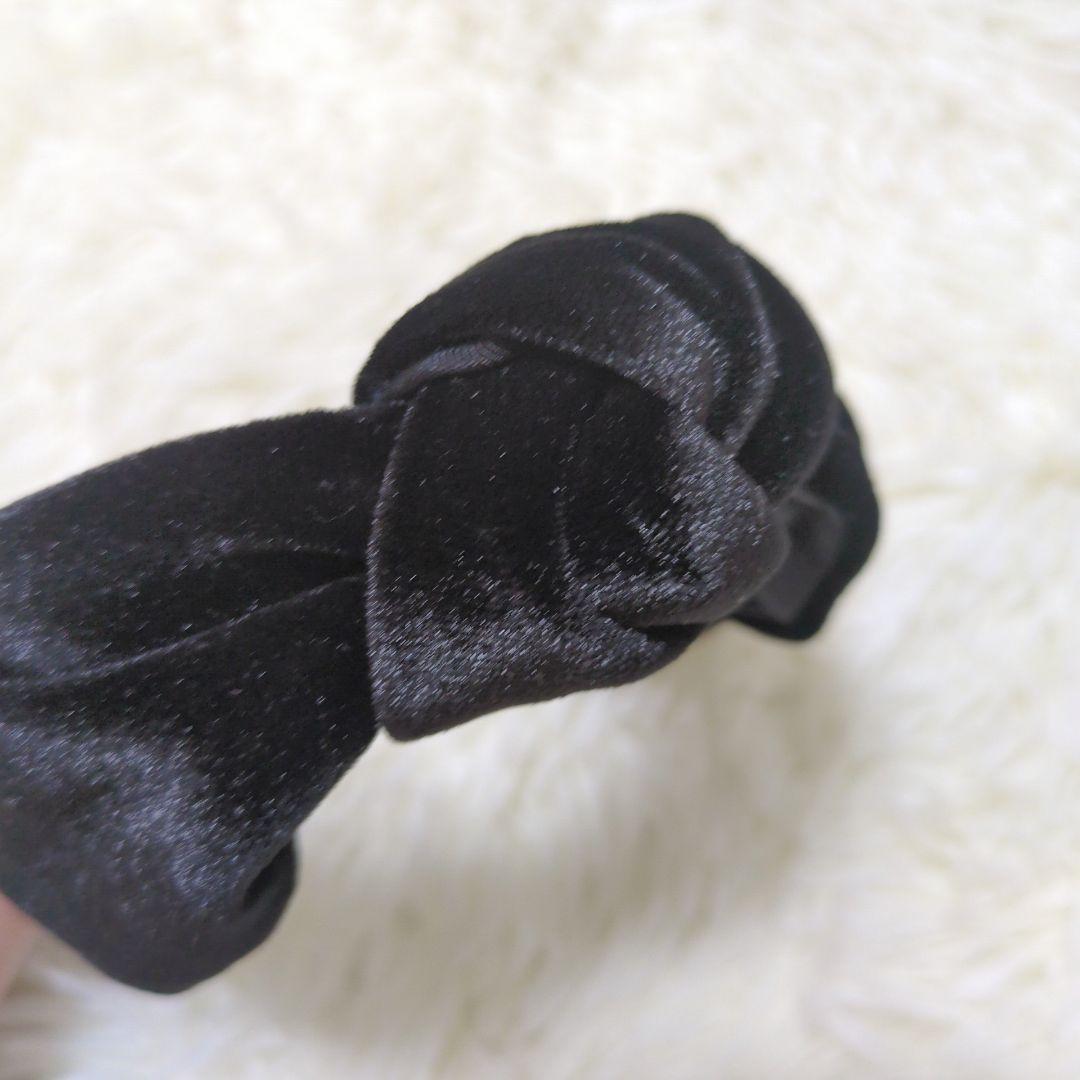 【美品】ジェニファーオーレット ベロア カチューシャ ベルベット　ターバン