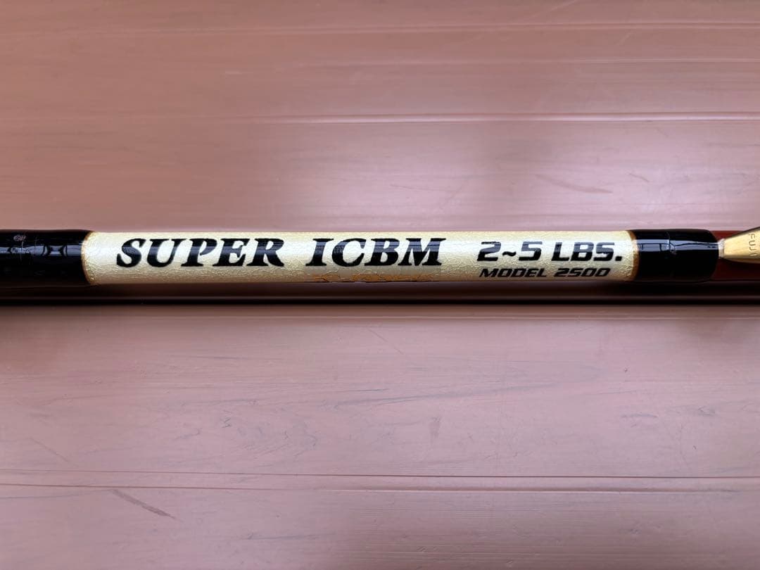 船竿　アマノ釣具スーパーICBM2500 2〜5LBS マダイ　ワラサ　ヒラメ