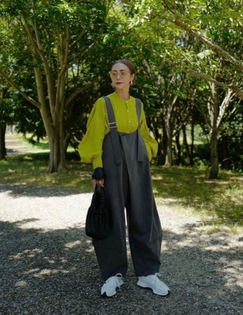 サロペット・オーバーオール・オールインワン OMMO COCOON SILHOUETTE AIO GRAY