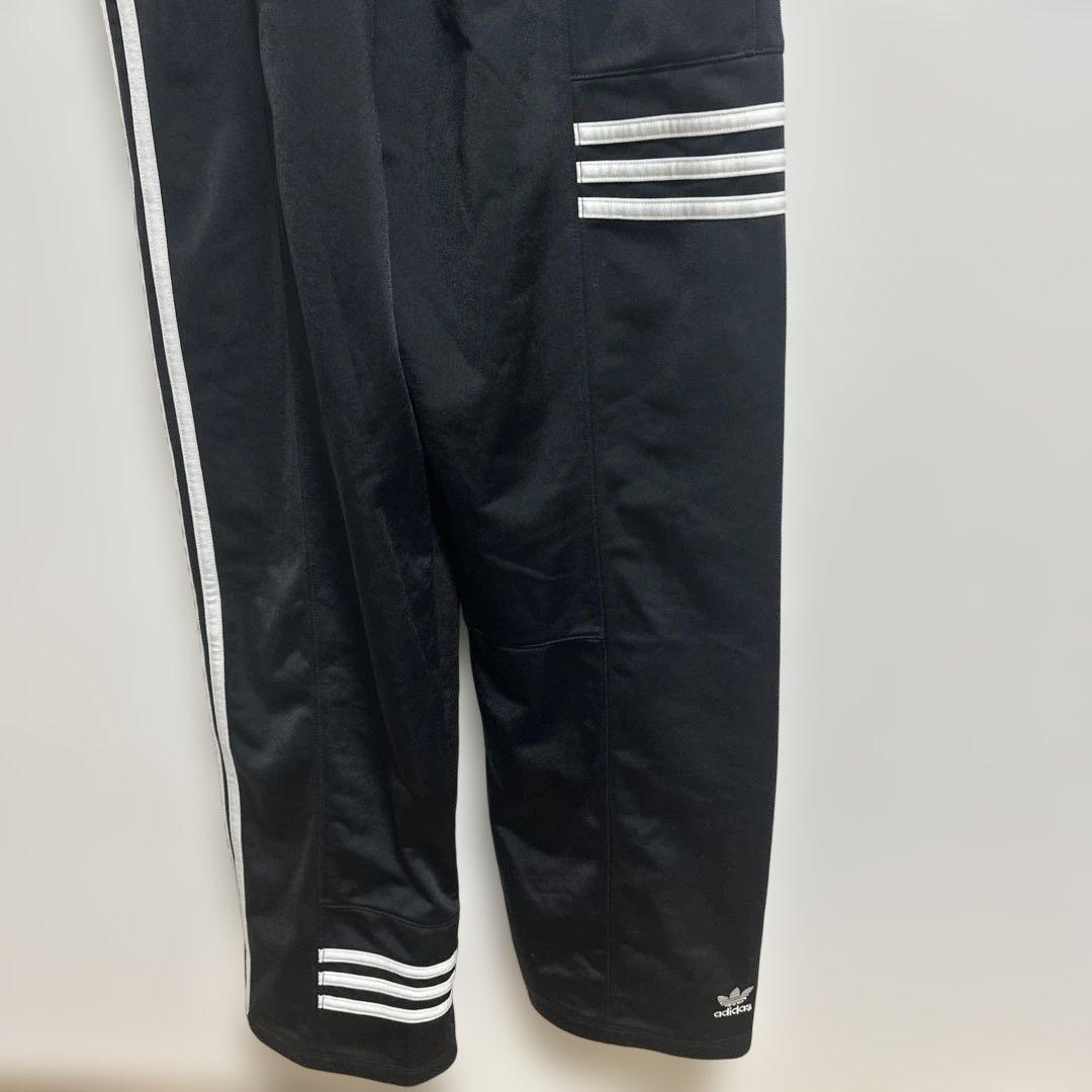 かアディダス　オーバーオール　サロペット　ブラック　Lサイズ