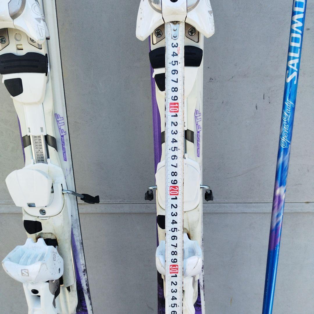 Salomon X-Drive 145 スキー板とストック