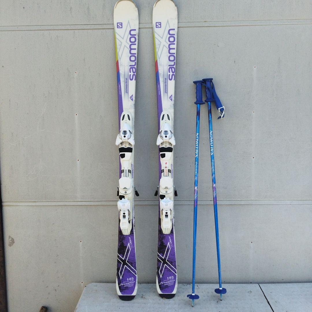 Salomon X-Drive 145 スキー板とストック