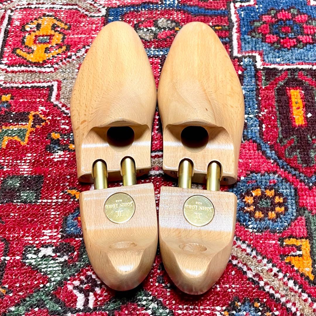 【値下げ】超希少JOHN LOBB パリロゴ期シューツリー ゴールドメダル 6E