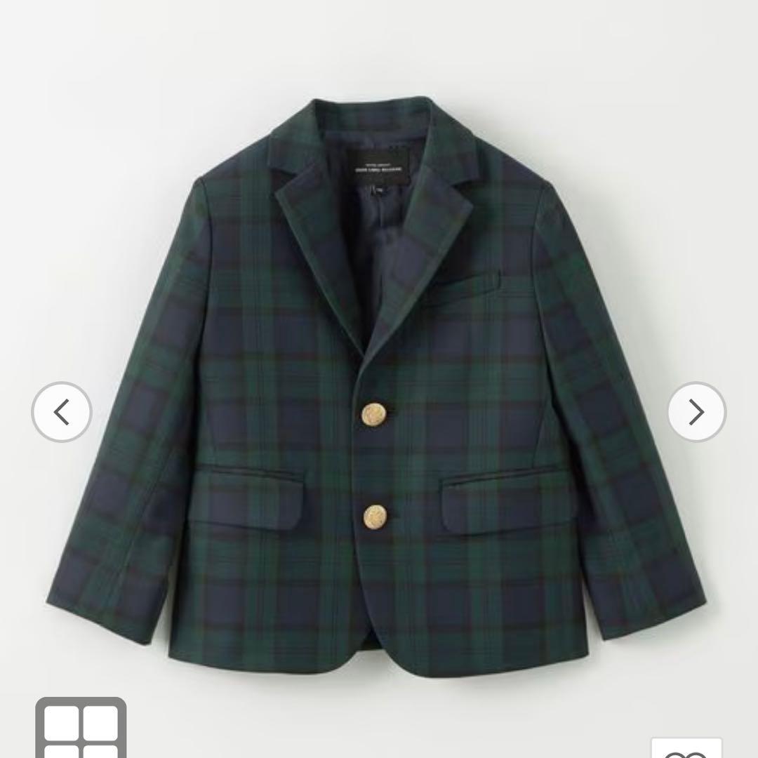 【美品】green label relaxing フォーマルスーツ 120サイズ