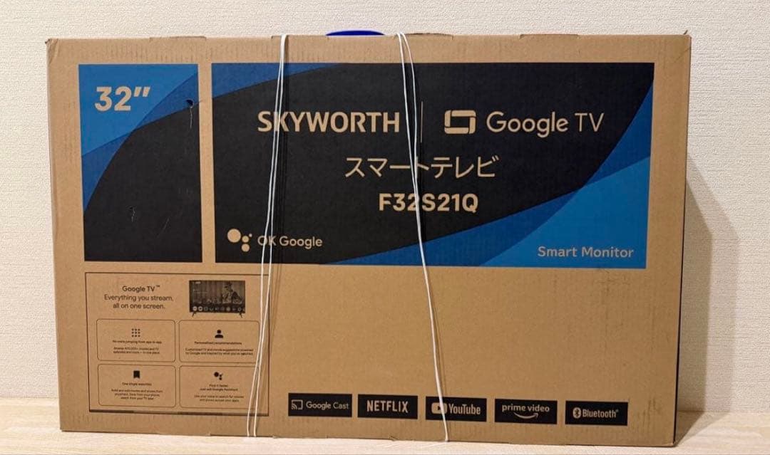 SKYWORTH 32インチ スマートテレビ F3521Q