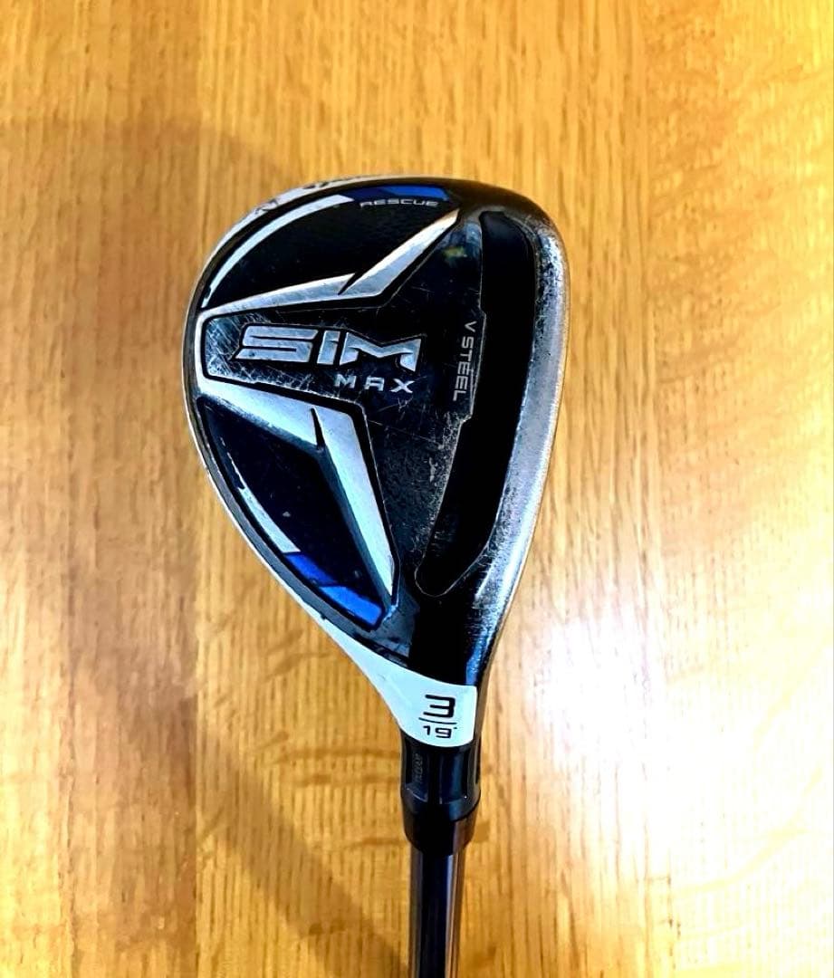 テーラーメイド simmax ユーティリティ3U レスキュー