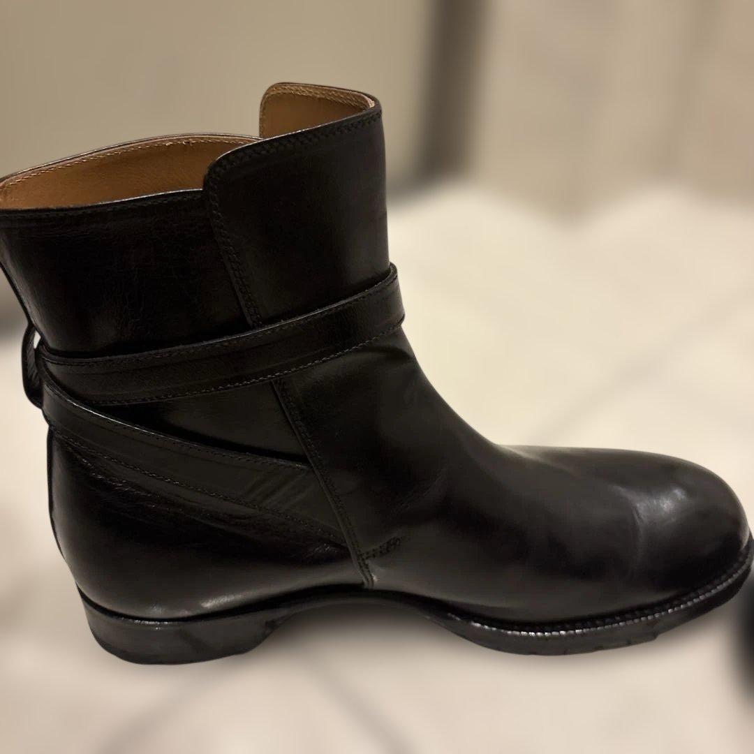 テ*キ様 chausser ショセ　ジョッパーブーツ　黒　26.5cm メンズ