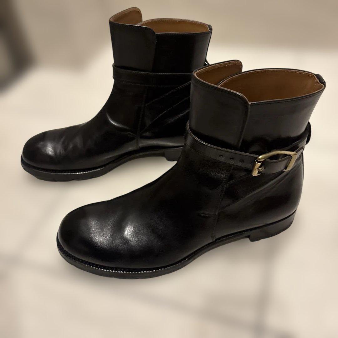 テ*キ様 chausser ショセ　ジョッパーブーツ　黒　26.5cm メンズ