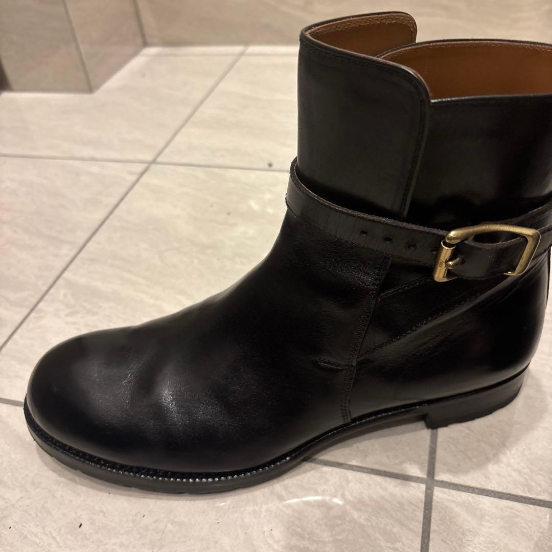 テ*キ様 chausser ショセ　ジョッパーブーツ　黒　26.5cm メンズ