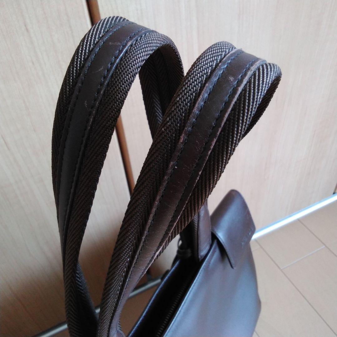 PRADA　プラダ　トートバッグ　ダークブラウン