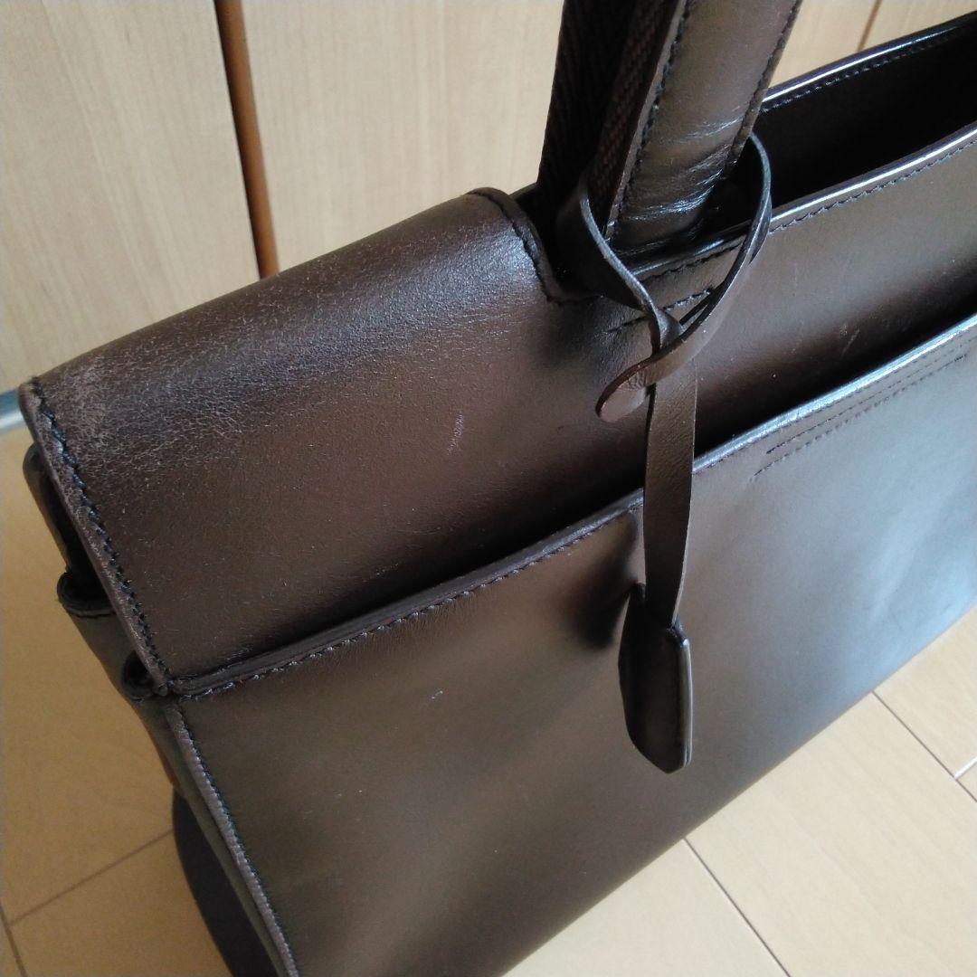 PRADA　プラダ　トートバッグ　ダークブラウン