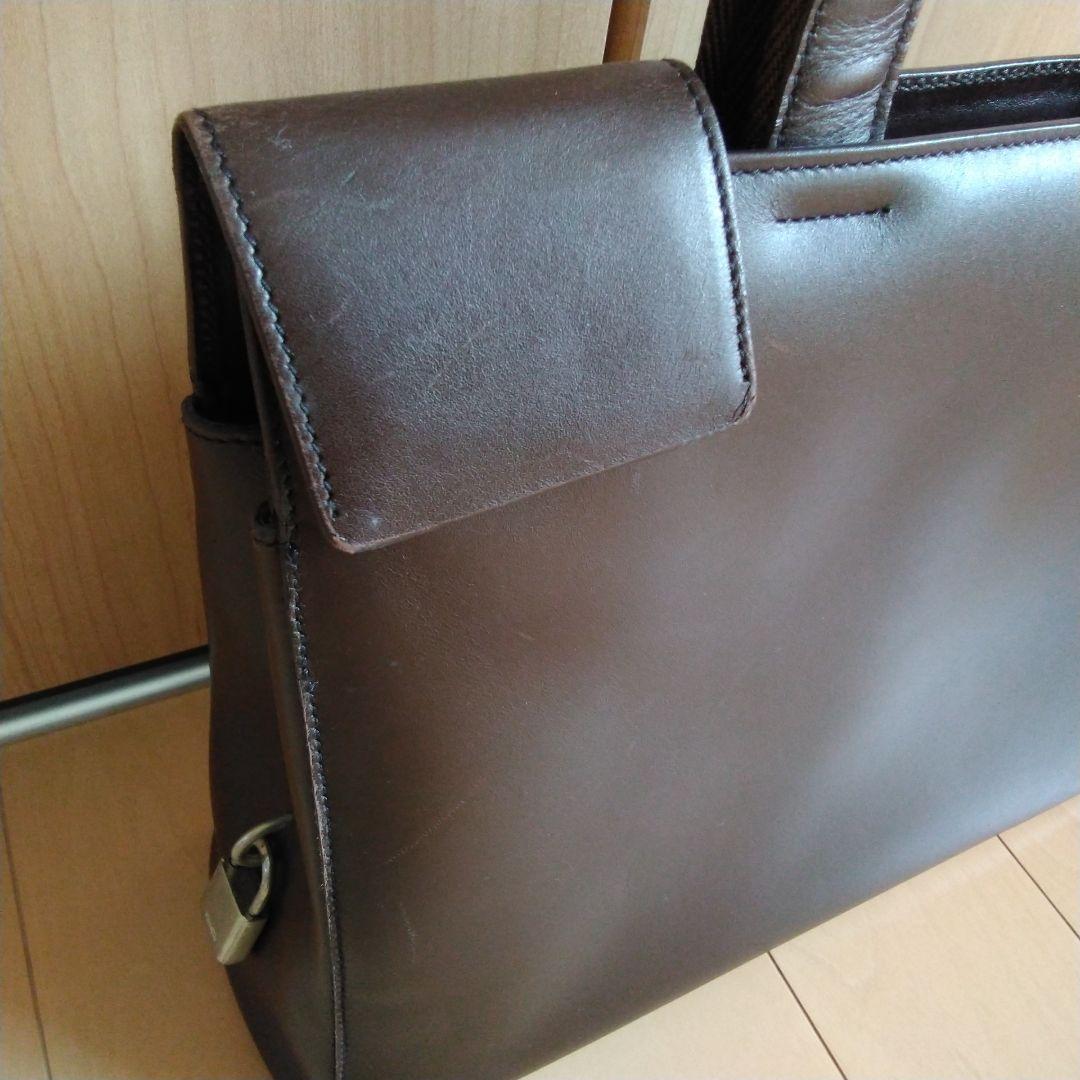 PRADA　プラダ　トートバッグ　ダークブラウン