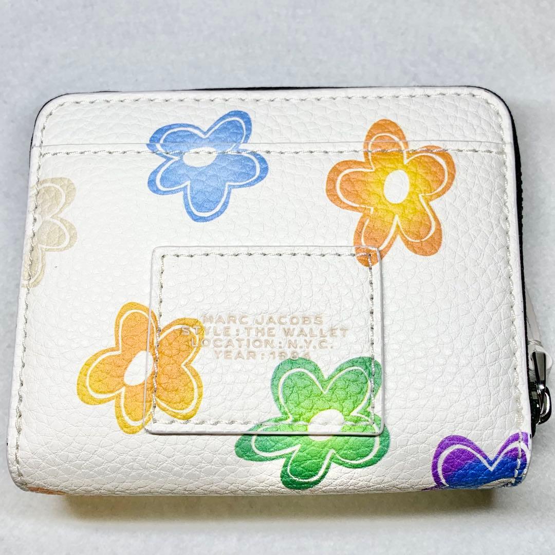 新品 MARC JACOBS THE WILD DAISY 折り財布 レザー