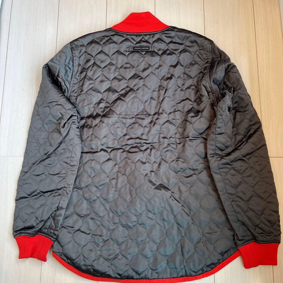 パーリーゲイツ　スポーツジャケット 黒と赤