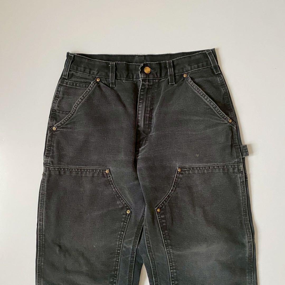 00s カーハート ダブルニーダックペインター ブラック 31×30