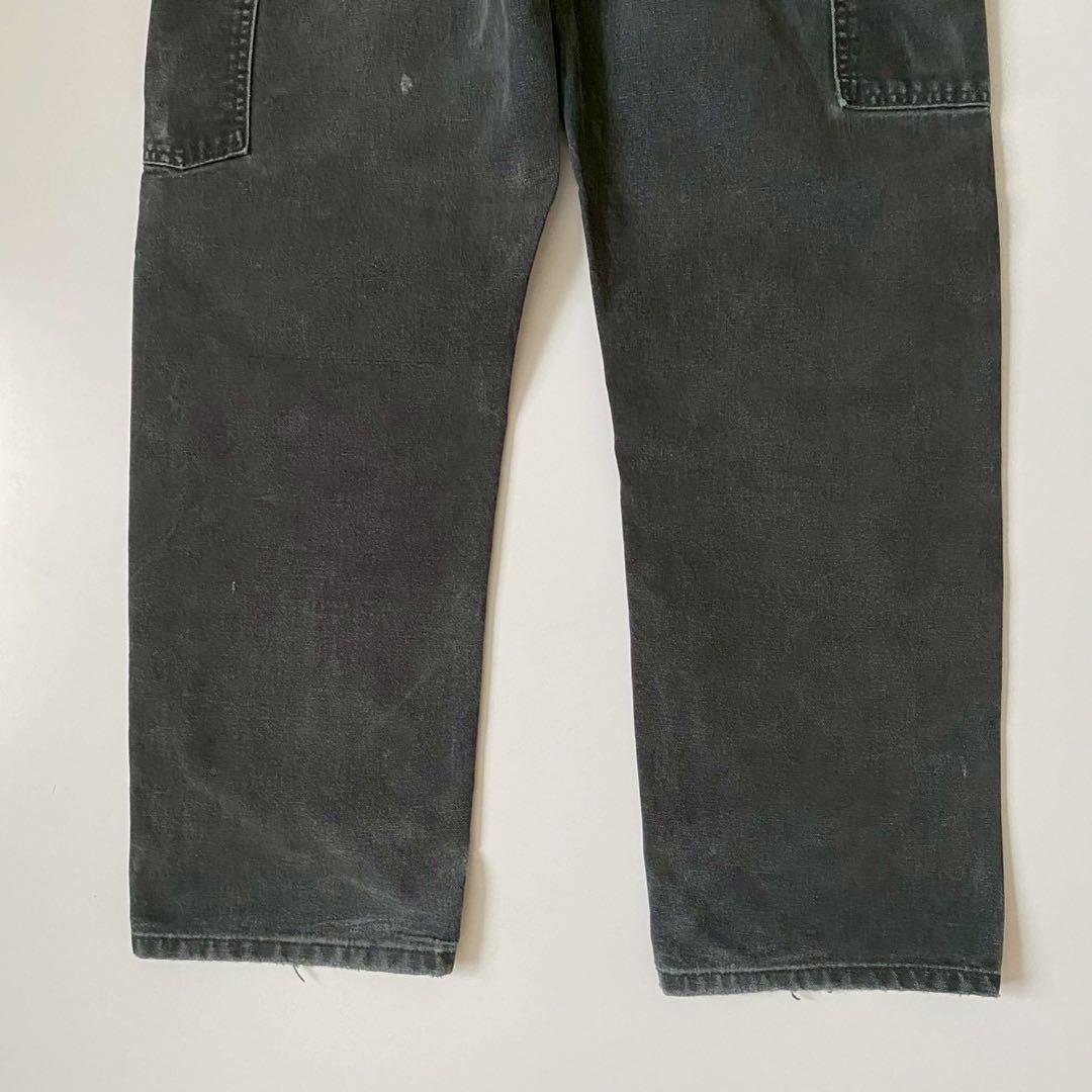 00s カーハート ダブルニーダックペインター ブラック 31×30