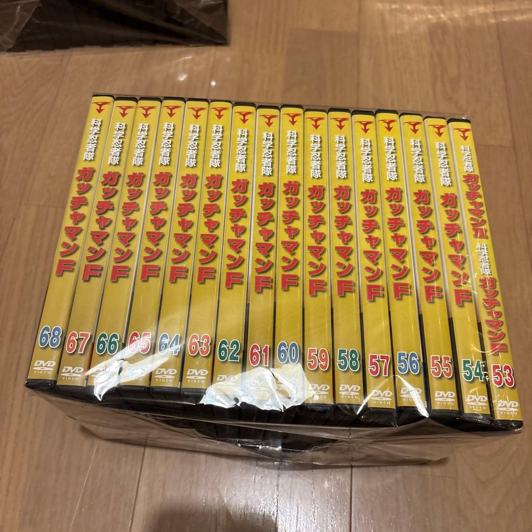 専用DeAGOSTINI 科学忍者隊ガッチャマン DVD 全68巻セット　美品