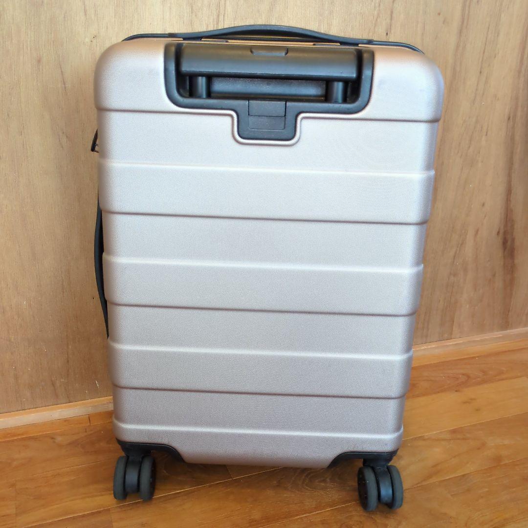 無印良品 バーを自由に調節できるハードキャリーケース36L ベージュ