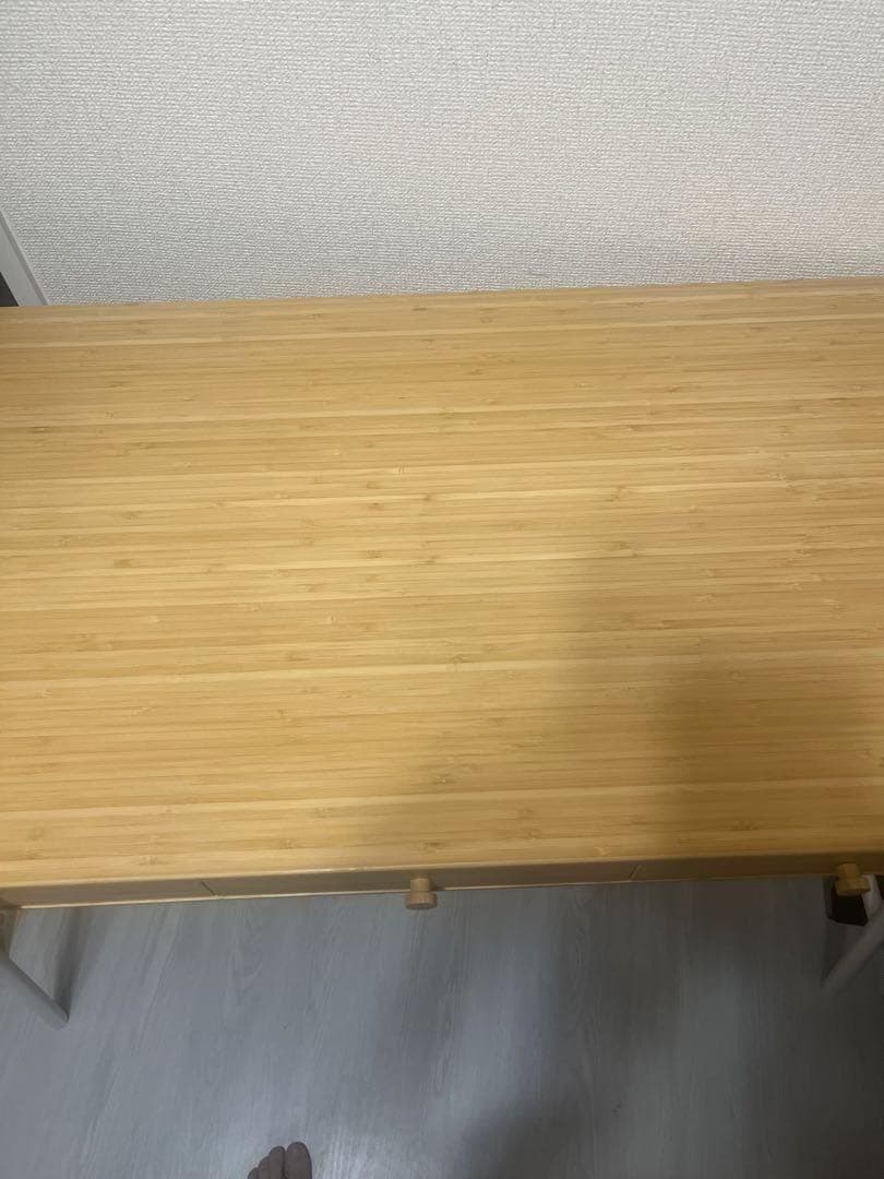美品 IKEAリルオーセン　LILLASEN イケア デスク　竹机