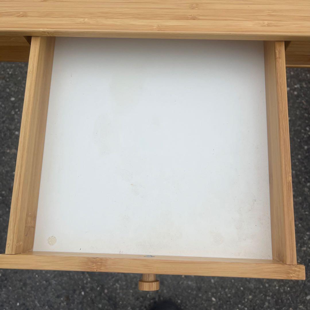 美品 IKEAリルオーセン　LILLASEN イケア デスク　竹机