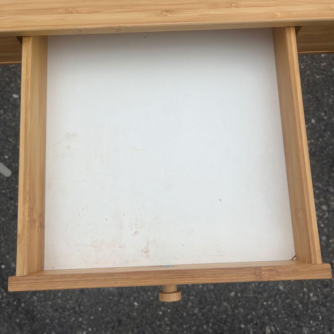 美品 IKEAリルオーセン　LILLASEN イケア デスク　竹机