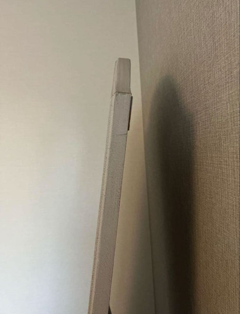 アーチ型　木製スタンドミラー