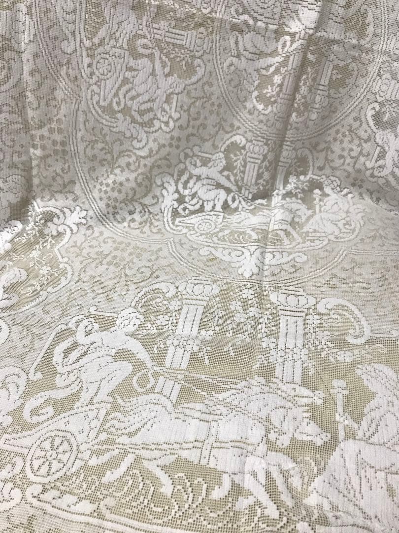 お値下げ‼️アンティークレース・フランスフィレレース