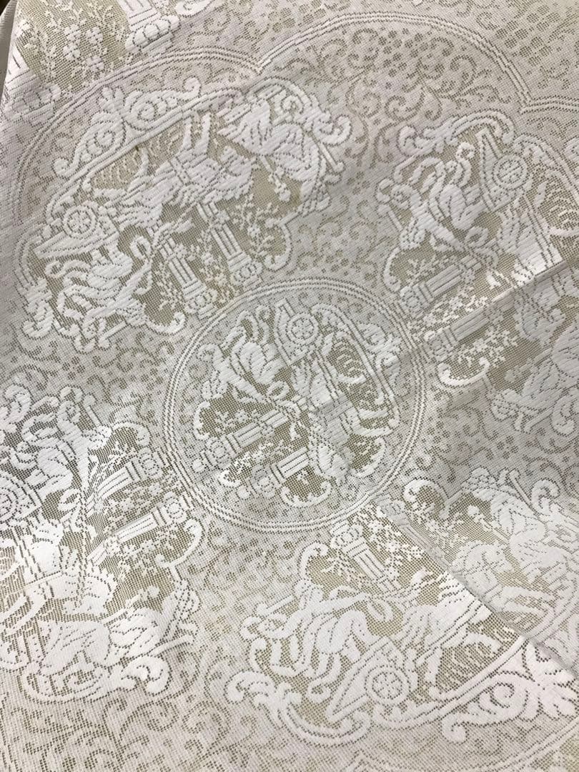 お値下げ‼️アンティークレース・フランスフィレレース