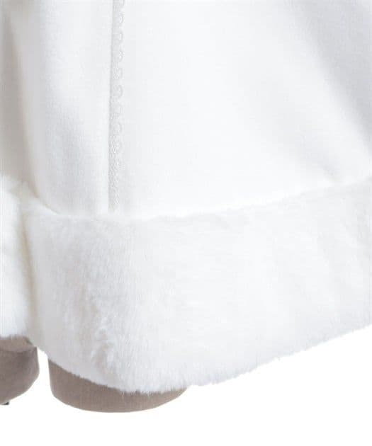 最終値下げ※Chalmiere シャルミエール ドーリーケープ 白