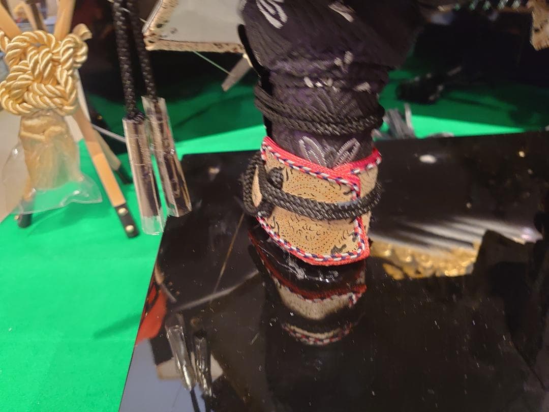 ●五月人形セット●　出世鎧着武者　子供大将　かがり火付き（電気付き）